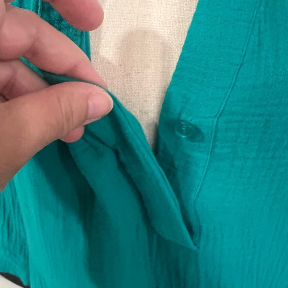 Elegant Teal Dress - Picture 6 of 9